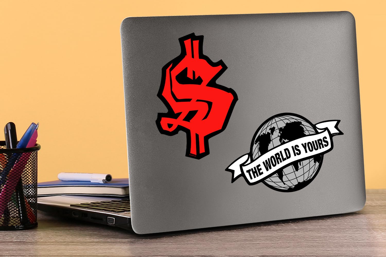 Scarface 9ct Vinyl Large Deluxe Stickers Variety Pack