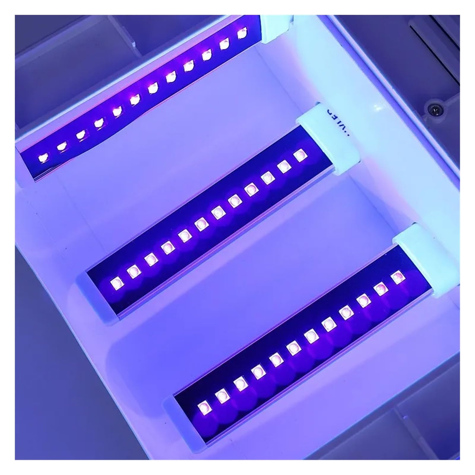 UV Lamp, Sostituzione 9W UV LED Lampada Tubo Lampadina Nail Art Essiccatore Fototerapia Gel Polimerizzante Sorgente Macchina 365 + 405nm(12LED 4pcs)