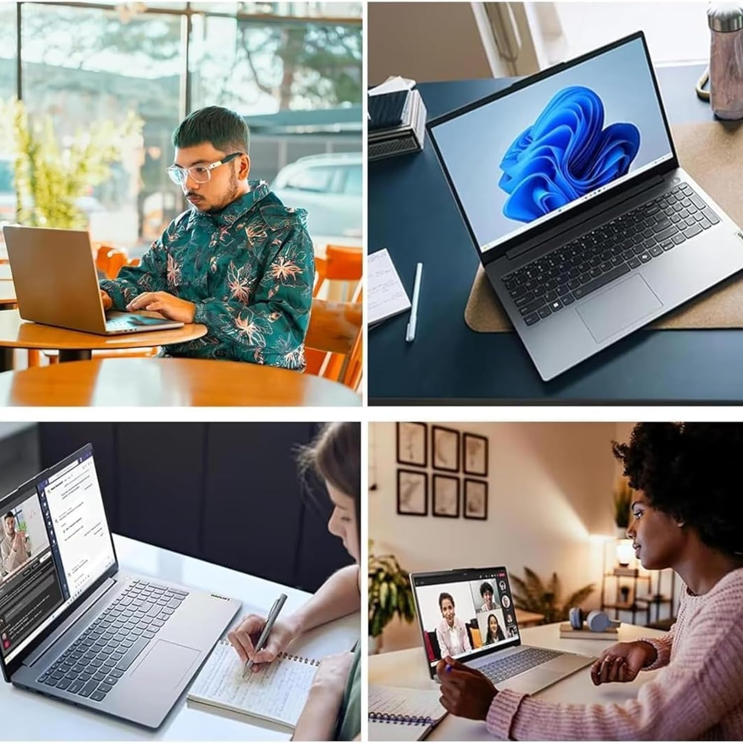 Lenovo IdeaPad Slim 3i - 15.6“ FHD Dispaly - Intel 4 Cores - Microsoft 365 Included - 1.2TB Storage | 128GB SSD,128GB External and 1TB Cloud, Military-Grade, no Mouse | Learn, Work, and Stream