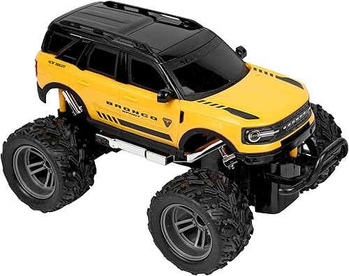 Miniatura 3 de New Bright #1688 11.5" Radio Control Ford Bronco RC Car escala 116, control remoto de 2.4GHz, adelanteatrás, dirección izquierdaderecha, rango de