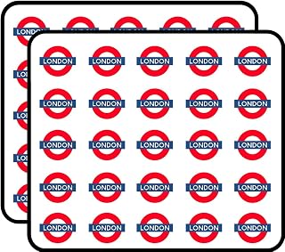 London City 50 Pack 1" Stickers for Scrapbooking, Calendars, Arts, Kids DIY Crafts, Album, Bullet Journals