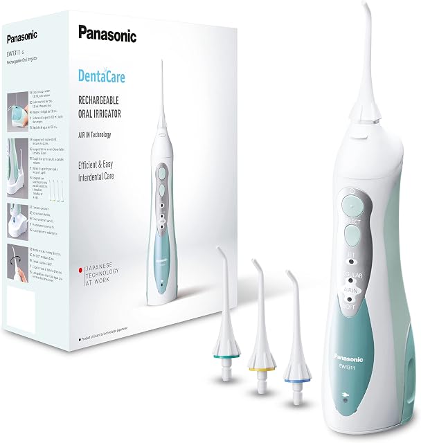 Panasonic EW1311 Irygator do Jamy Ustnej, Biały/Zielony