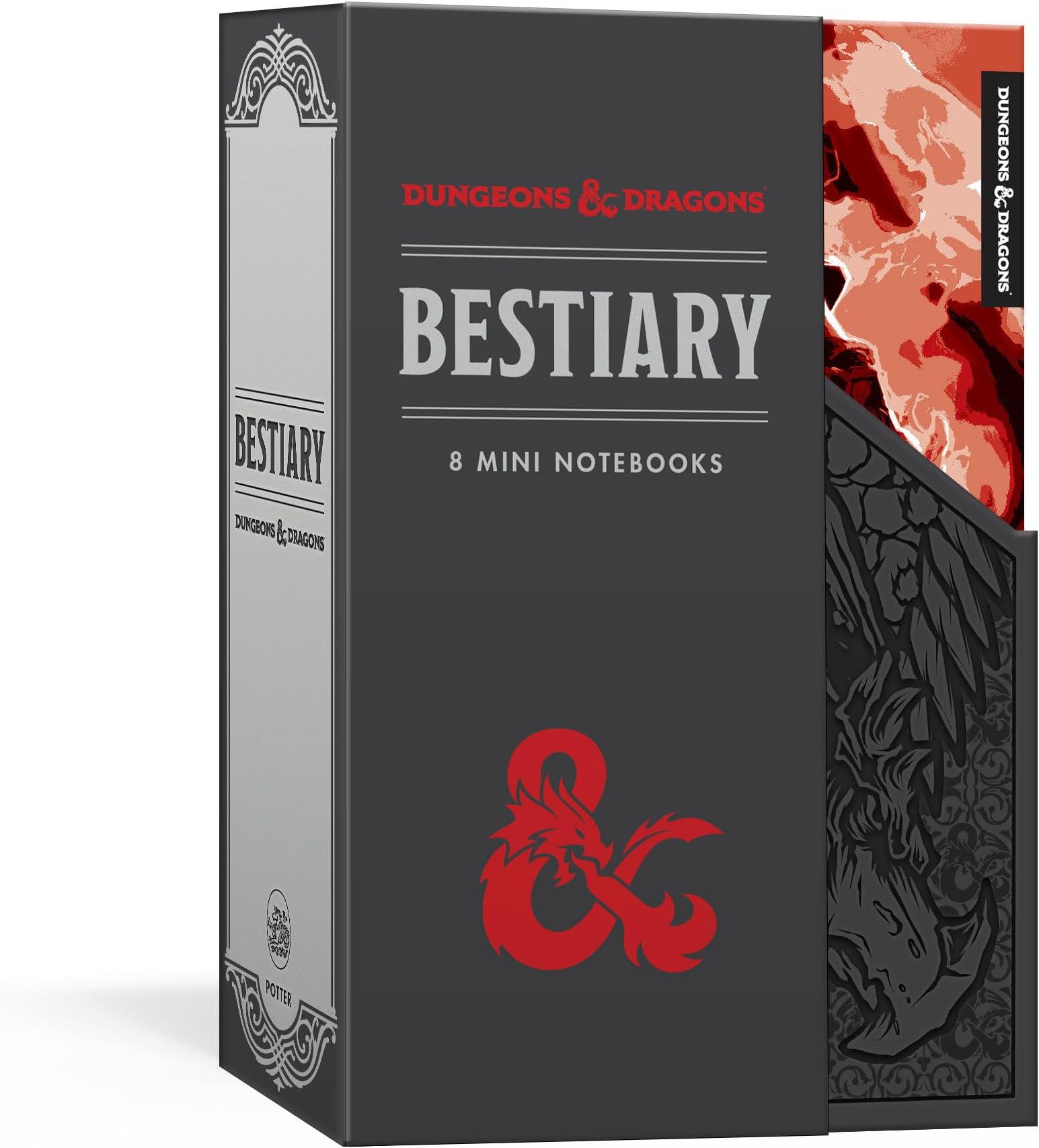 Bestiary Notebook: 8 Mini Notebooks Set