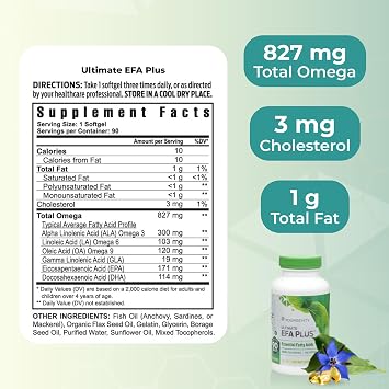 Ultimate EFA Plus by Youngevity, 90 soft gels