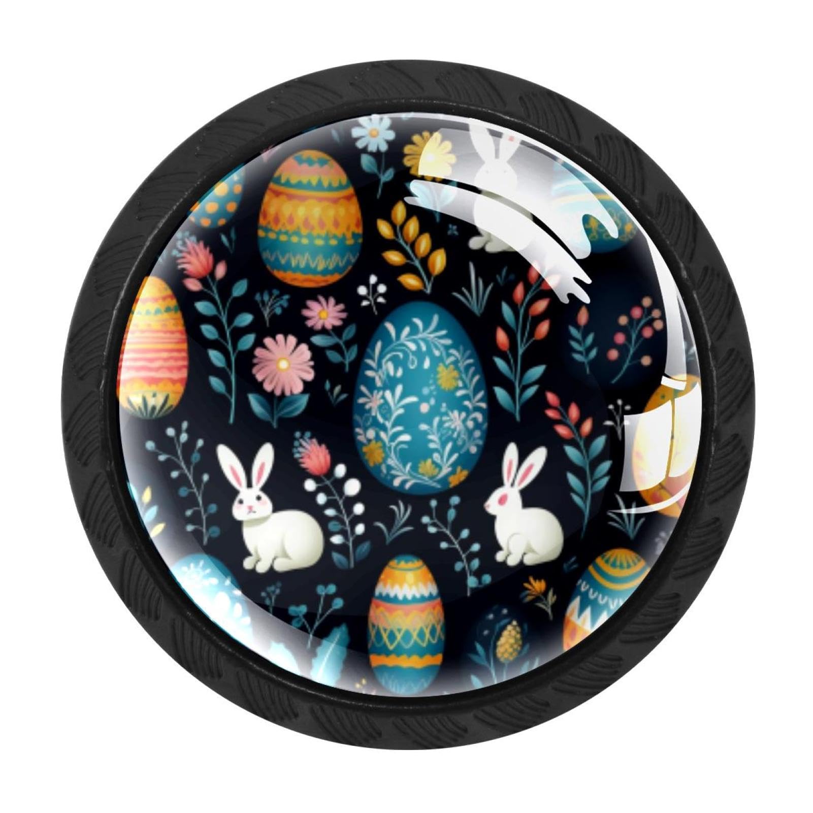 Chenzzzz Multicolored 11 4 Pack Black Easter Cabinet Pulls Kitchen Cabinet Handles Ideal For Cabinet,Drawer,Cupboard And Wardrobe