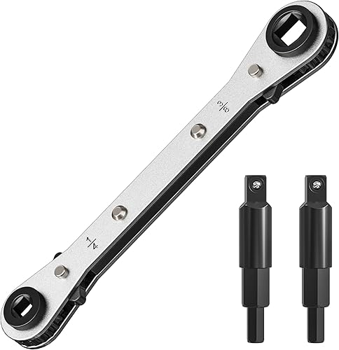 Mellbree Llave de servicio HVAC, acero al carbono, 38 in, 14 in, 516 in, 316 in