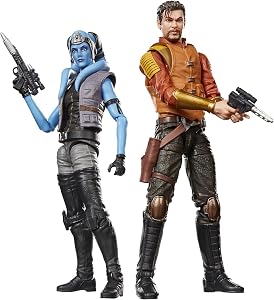 Star Wars The Black Series Mission Vao & Carth Onasi, Star Wars: Knights of the Old Republic Premium Collectible 6 Inch Action Figure 2-Pack (Amazon Exclusive)