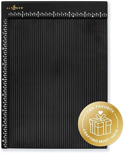 Altenew Crafters - Tabla de puntuación esencial para manualidades, herramienta de puntuación para tarjetas plegables, fabricante de sobres para
