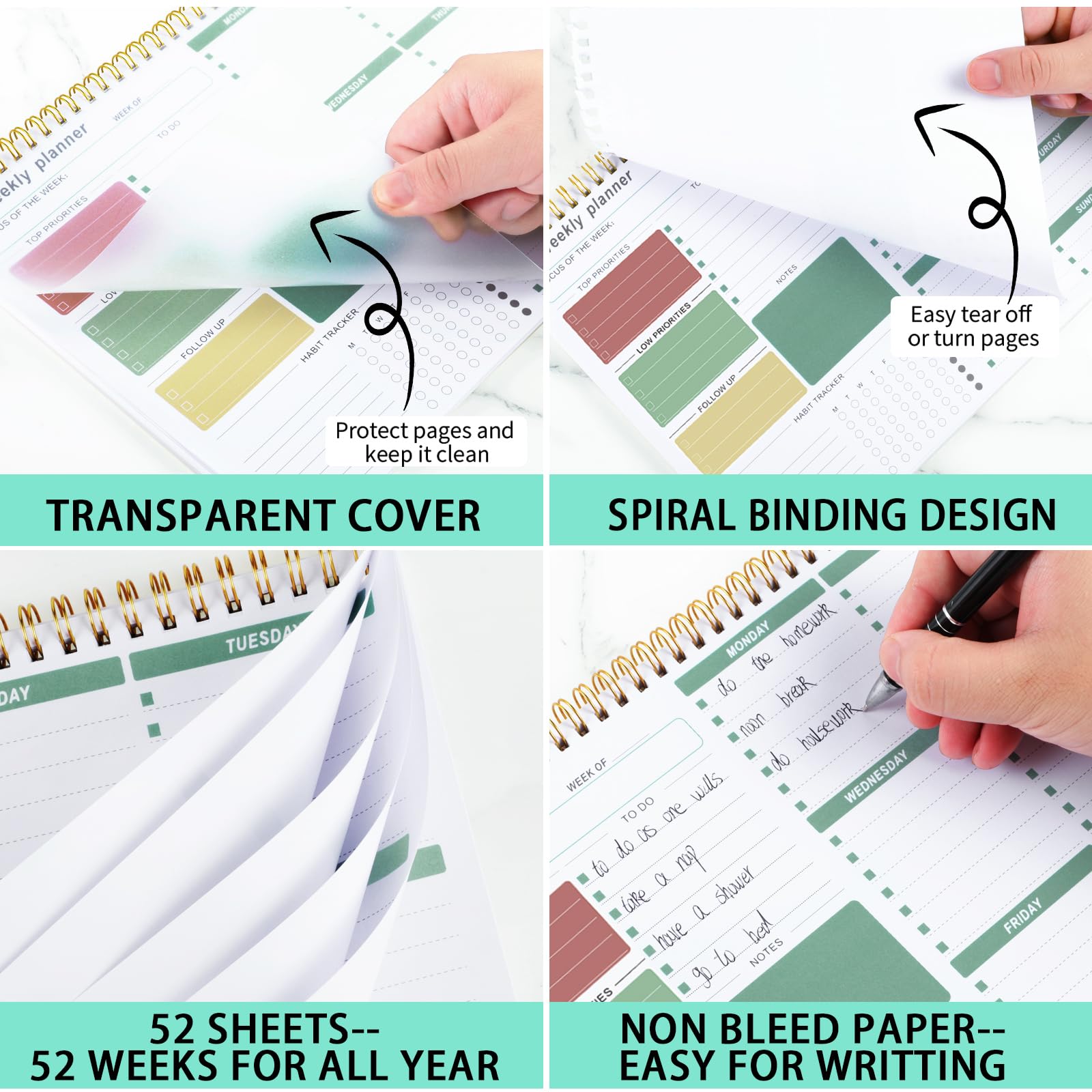 Weekly Planner To Do List Pad - Image 3