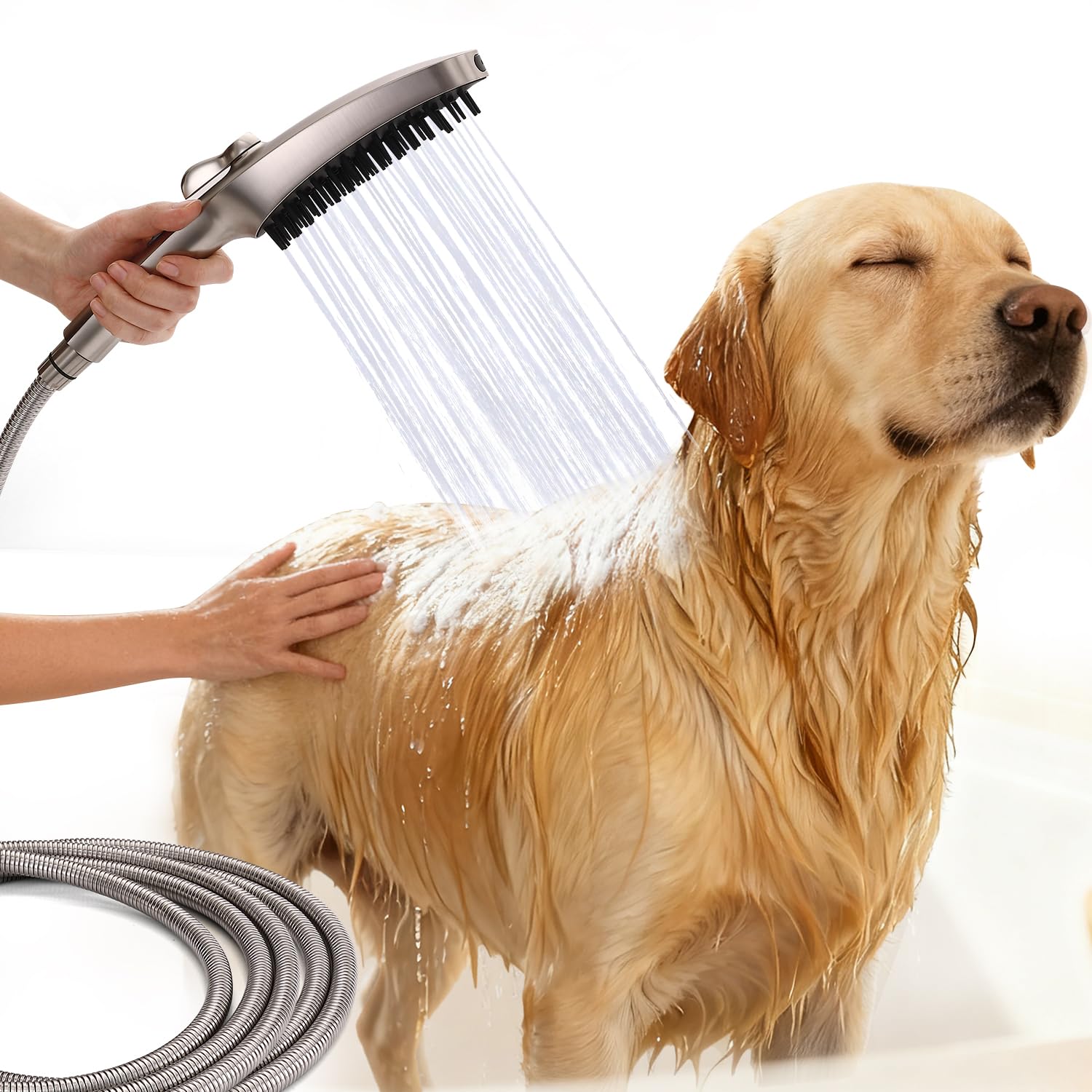 Douchette pour chien G-Promise pratique pour le bain après les sorties boueuses
