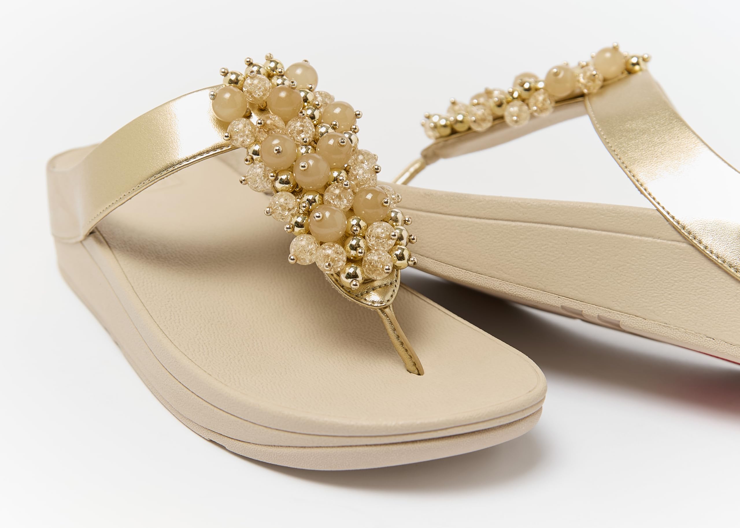 Fitflop Sandalias Fino con cuentas de bola para mujer
