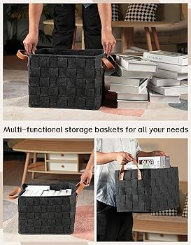 ザ コンランショップ STORAGE BASKET FLOPPY HANDLE STORAGE