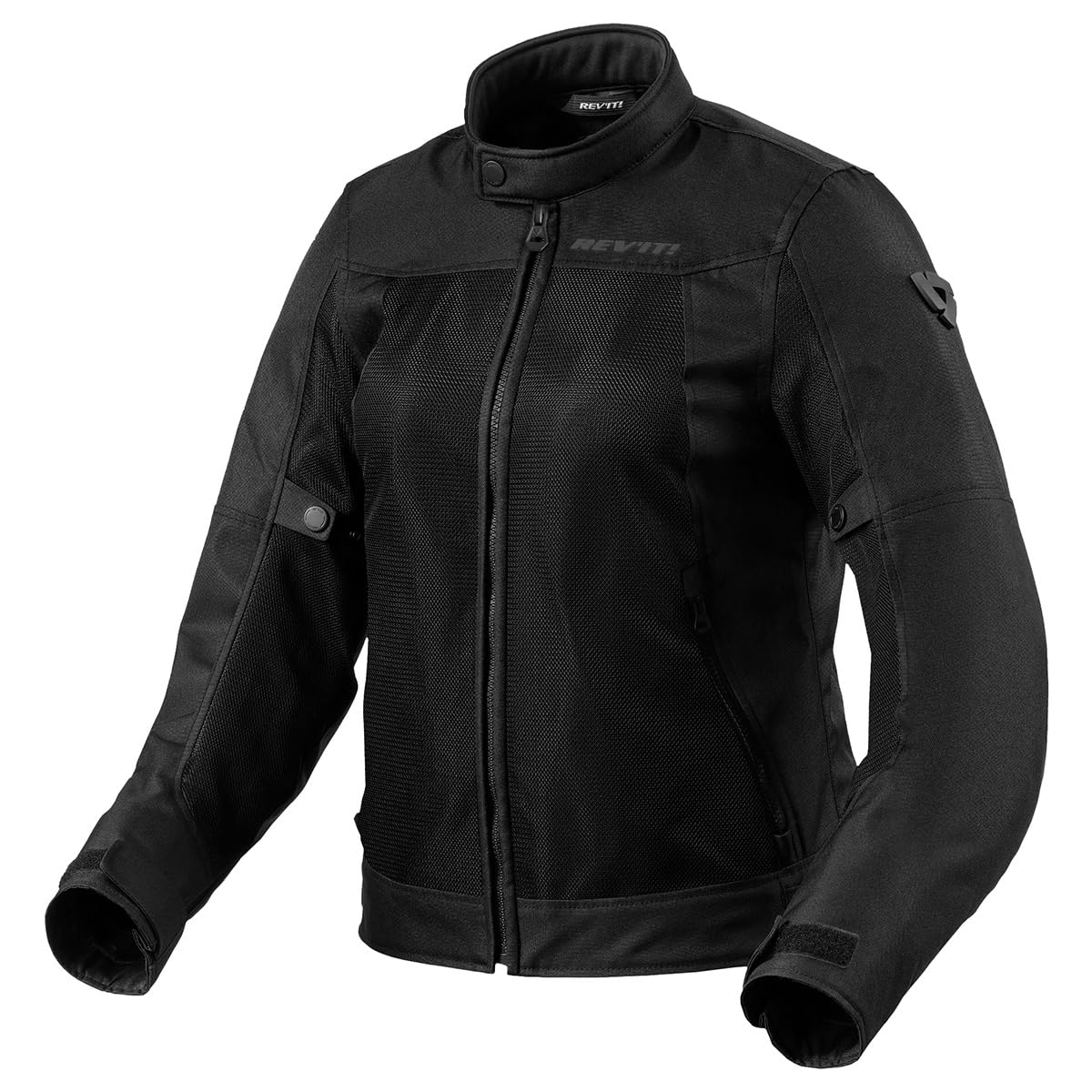Revit Eclipse 2 Damen Motorrad-Textiljacke – Schwarz, Größe 36