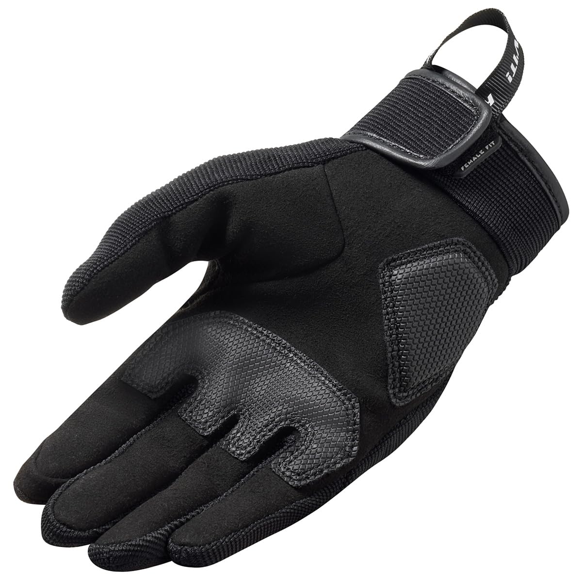 REV'IT! Revit Access Guanti da moto da donna, nero/bianco, XXS