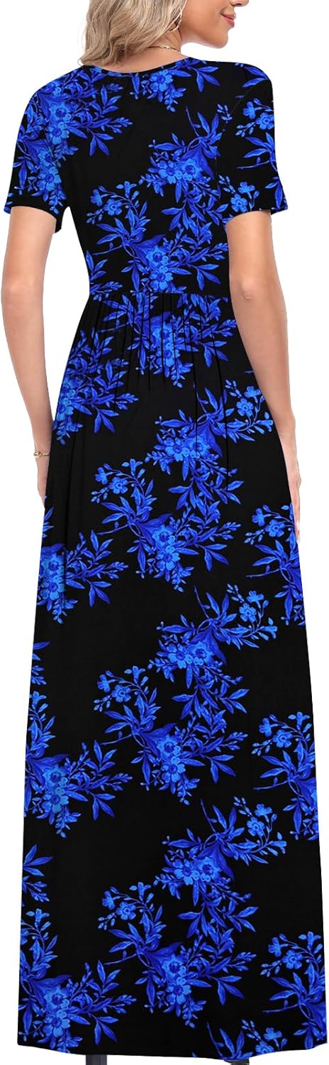 Maxi Dress Casual Long Dresses with Pockets S-2XL - Image 4