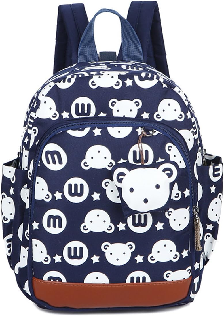 KAXIDY Boys Girls Kids Backpack Bags School Bags Preschool Kindergarten (Deep Blue)