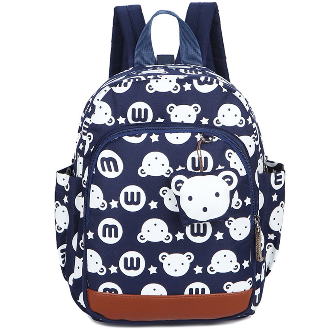 KAXIDY Boys Girls Kids Backpack Bags School Bags Preschool Kindergarten (Deep Blue)