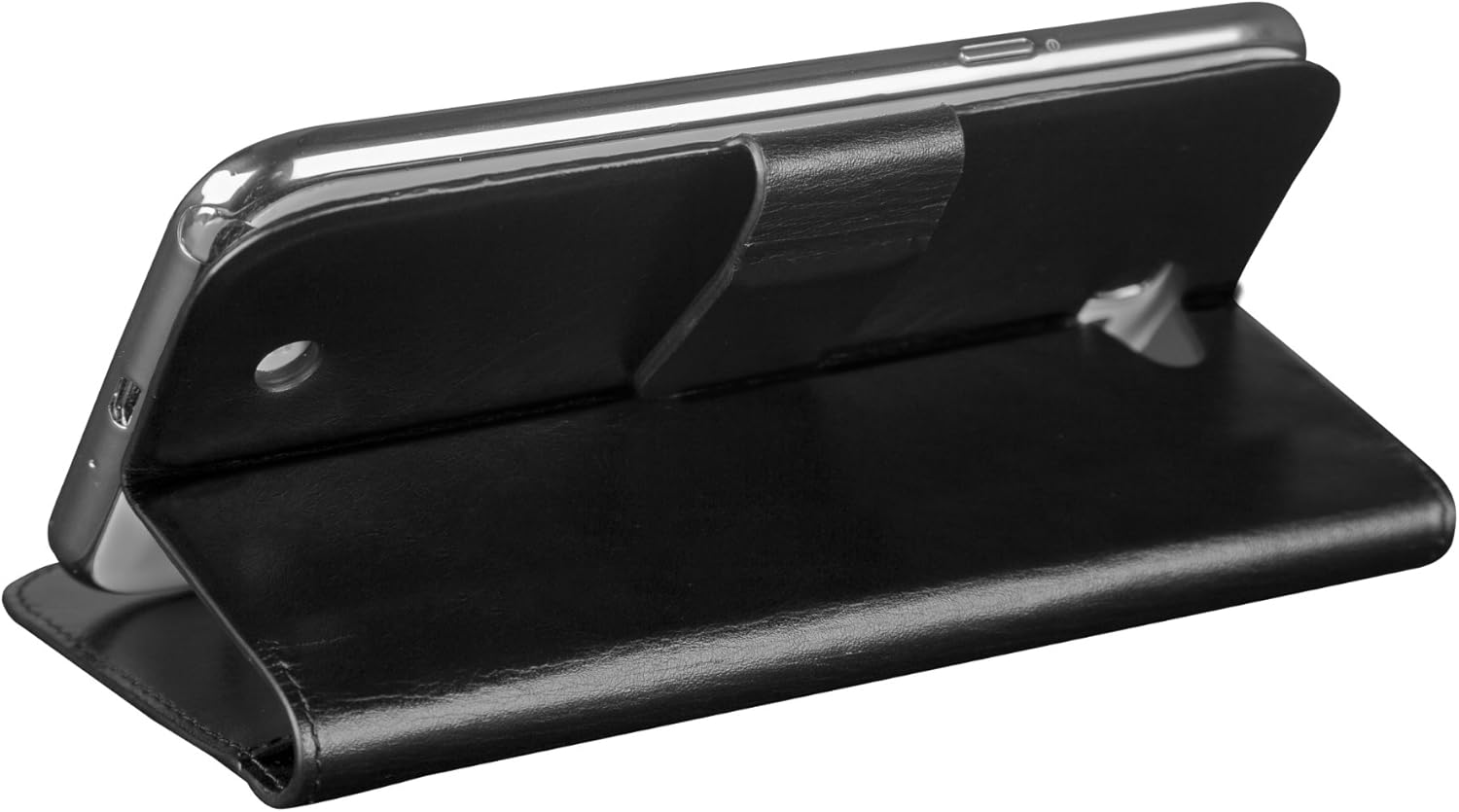 Sena 837601 Magia Wallet Leather Case for Samsung Galaxy Note II - 1 Pack - Retail Packaging - Black