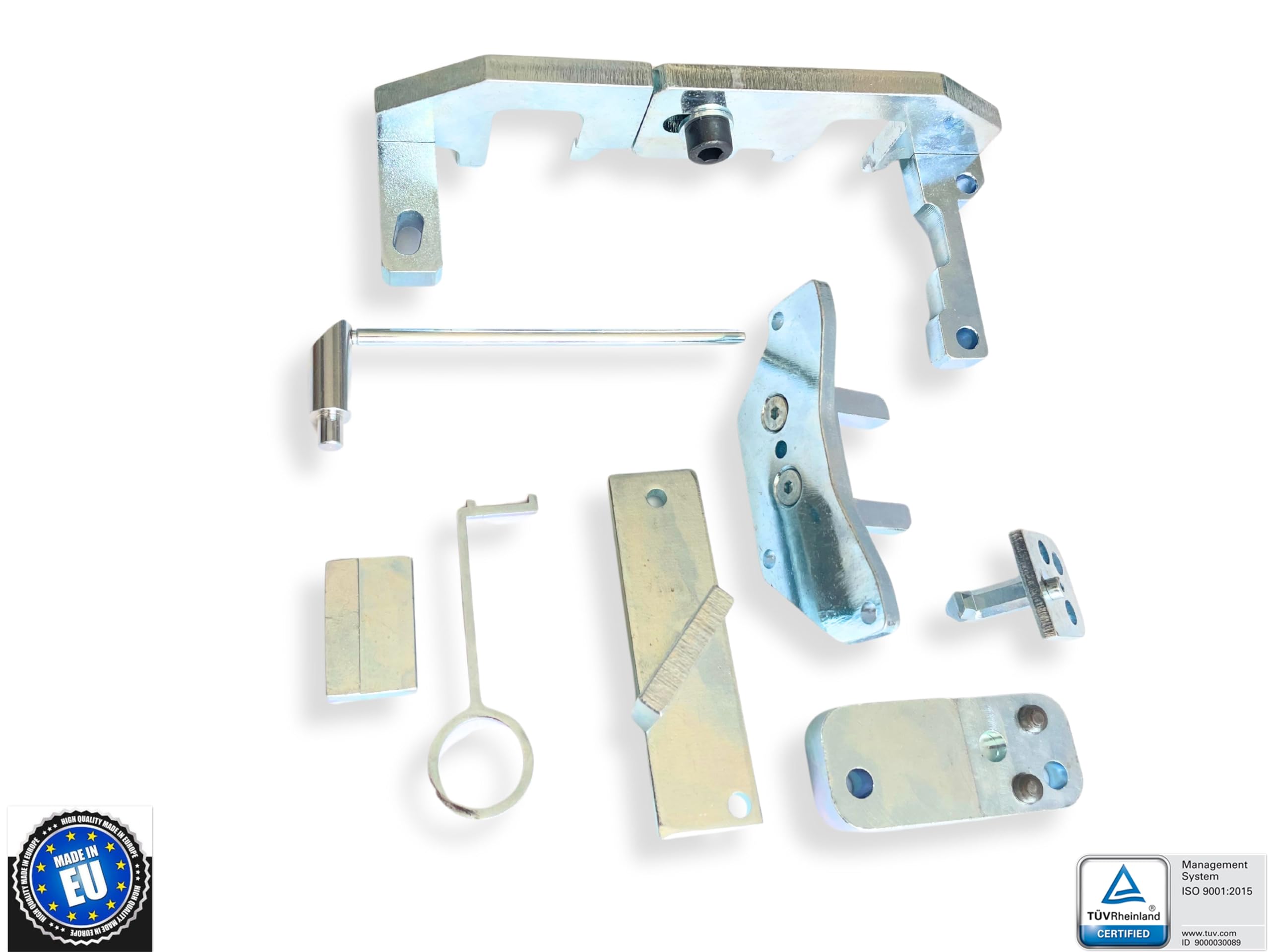 CASTEX Herramienta de Ajuste de Motor Juego de Calado de distribución Compatible con Citroen con Peugeot con DS con Opel 1.0 EB2 1.2 Vti Vti (VVT) / GDI PureTech Euro 6.3 PSA - Made in EU