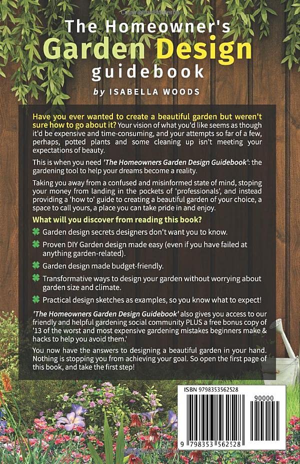 Miniatura 2 de The Homeowner's Garden Design Guidebook A No-Nonsense 3-Step System To Start Designing And Landscaping Your Dream Garden
