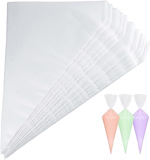 Piping Bags, Pastry Bags 12 Inch 100pcs, Disposable Icing Piping Pastry Bags For Cookie/Cake Decorating Supplies, Anti Burst And Non-Slip Thicken Cake Decorating Bags.