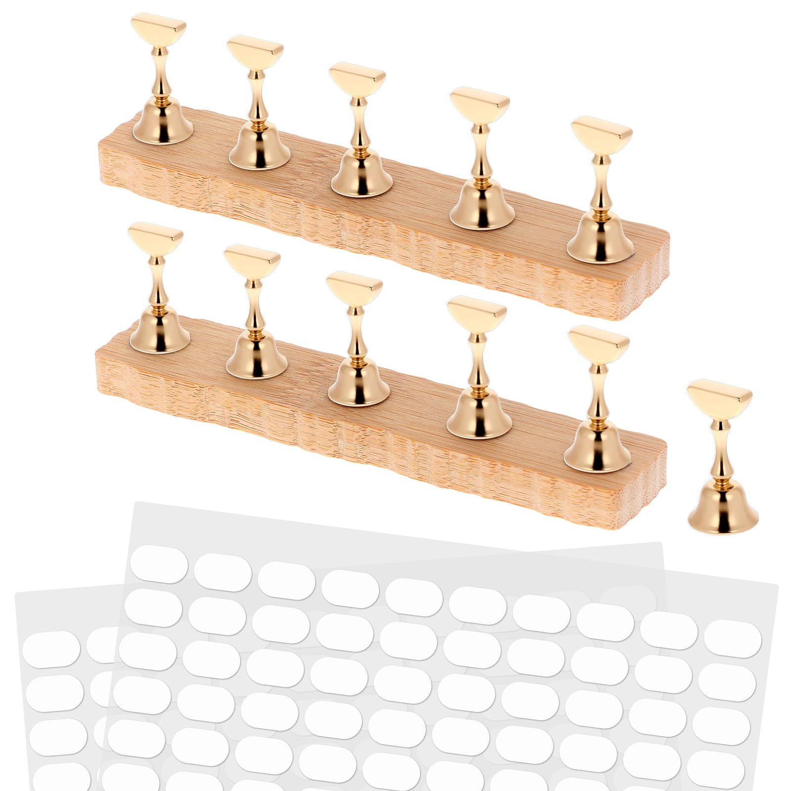 Aeaocvo 2 Set Wooden Press on Stand