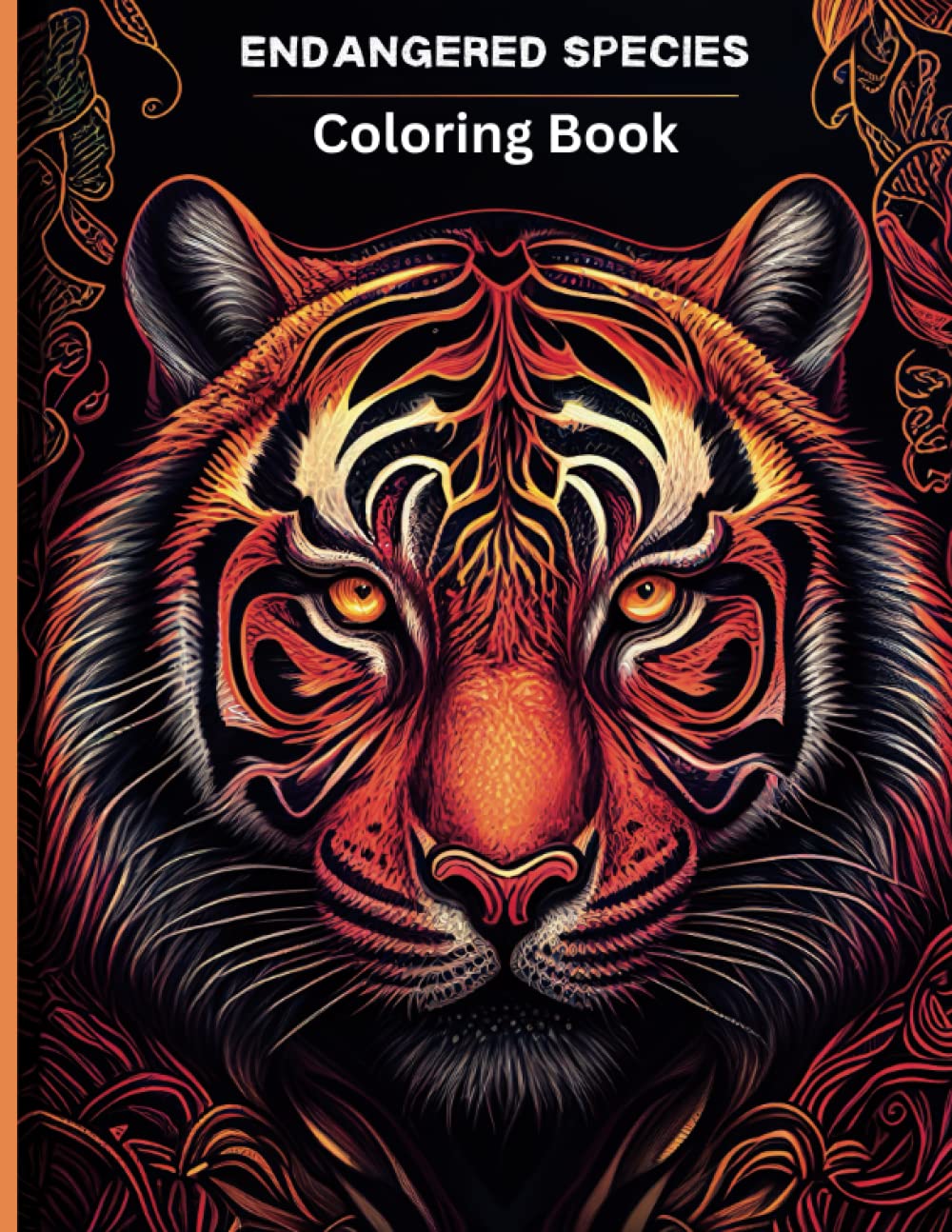 Endangered Species Coloring Book: A Collection of Threatened Animals from Around the World