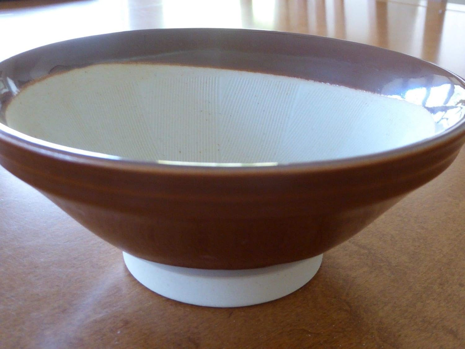 Japanese 7"D Ceramic Mortar SURIBACHI Bowl/Made in Japan
