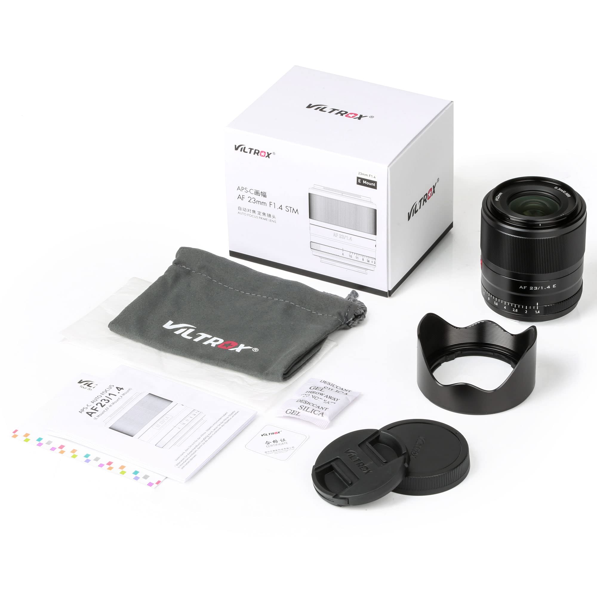 VILTROX 23mm F1.4 E Auto Focus APS-C Prime Lens for Sony E-Mount