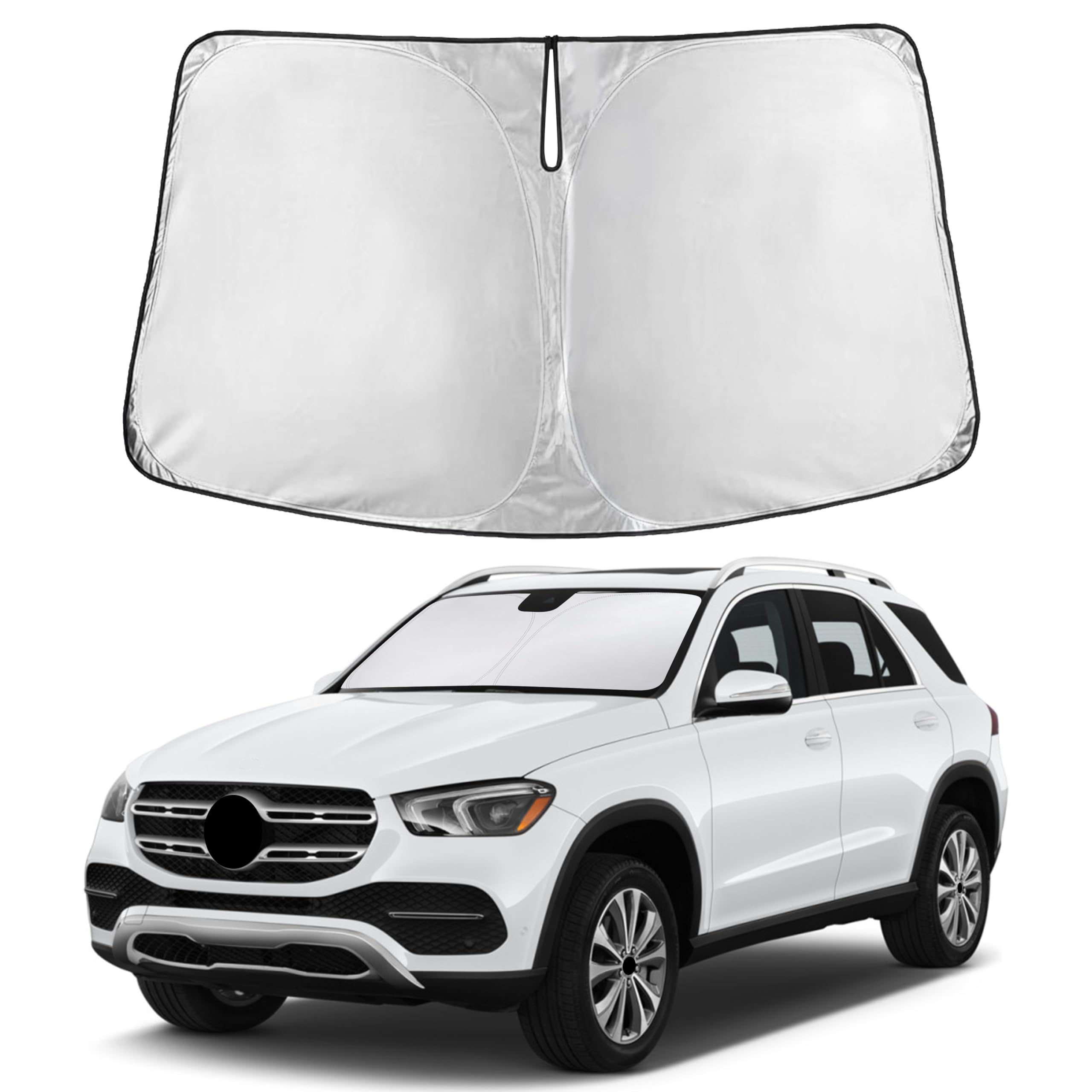 EcoNour Windshield Sunshade Compatible for Mercedes Benz GLA 2015-2019 2020