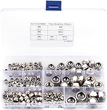 10 PROMOTION ECROU FREIN NYLSTOP INOX M5