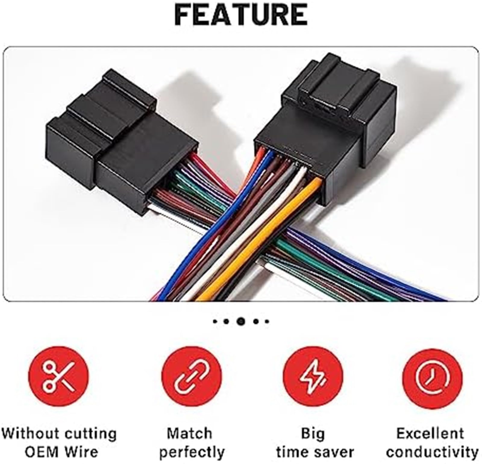 Złącze adaptera wiązki przewodów radia samochodowego, do modeli 2006-2013, do Chevroleta, do GMC Express Savana, do Buicka, Kabel adaptera audio samochodowego