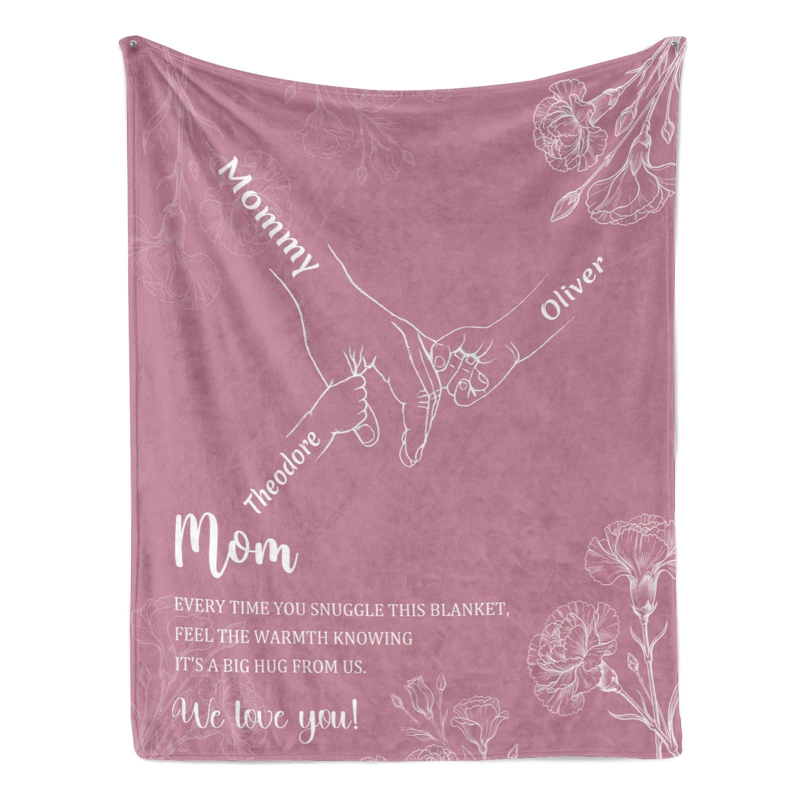Couverture avec nom des enfants pour réchauffer vos soirées et personnaliser votre intérieur