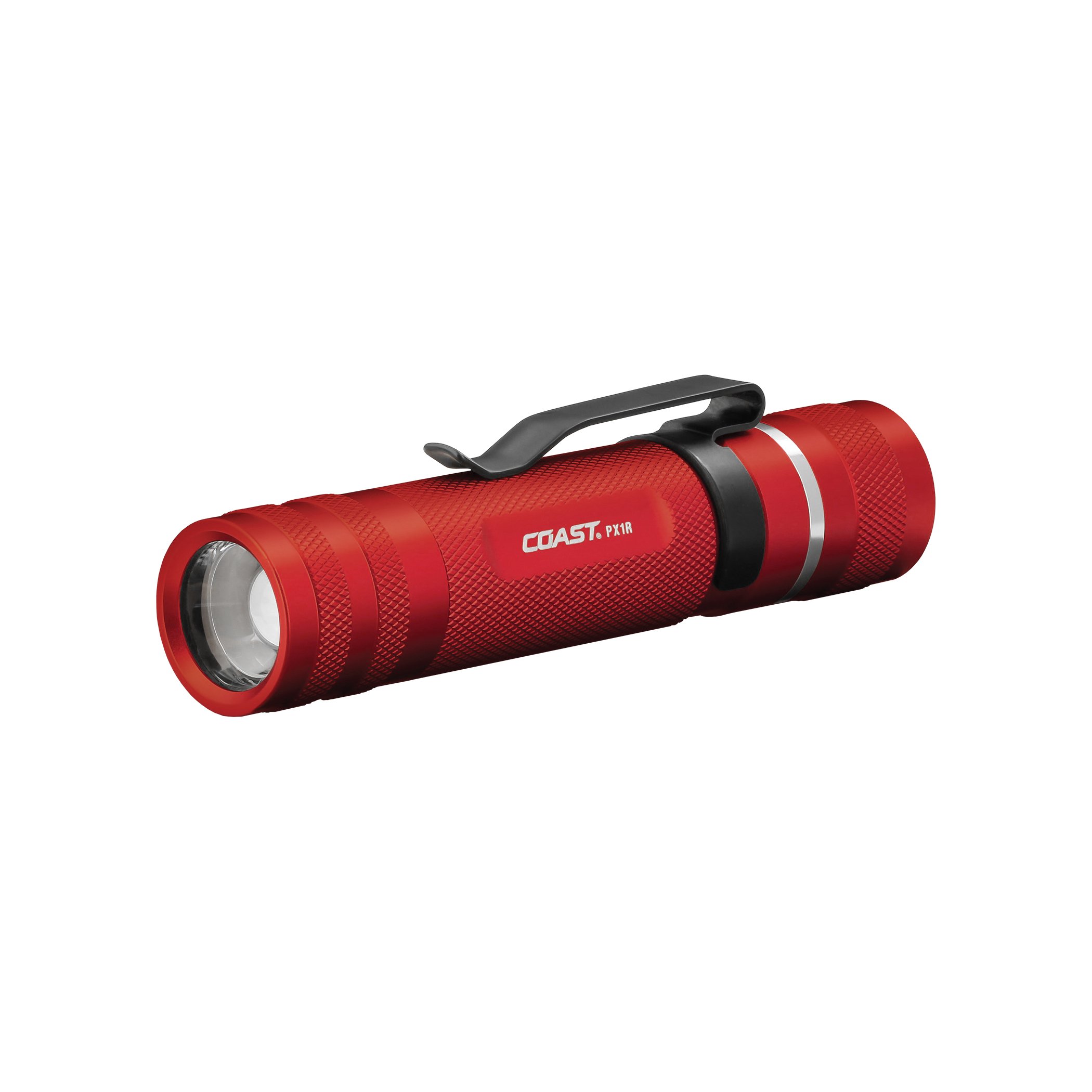 coast px1r 460 lm rechargeable focusing led flashlight black Flashlight, Blue Coupling the Pure Beam Optic with the ability to twist focus Coast PX1R 460 Lumen Rechargeable