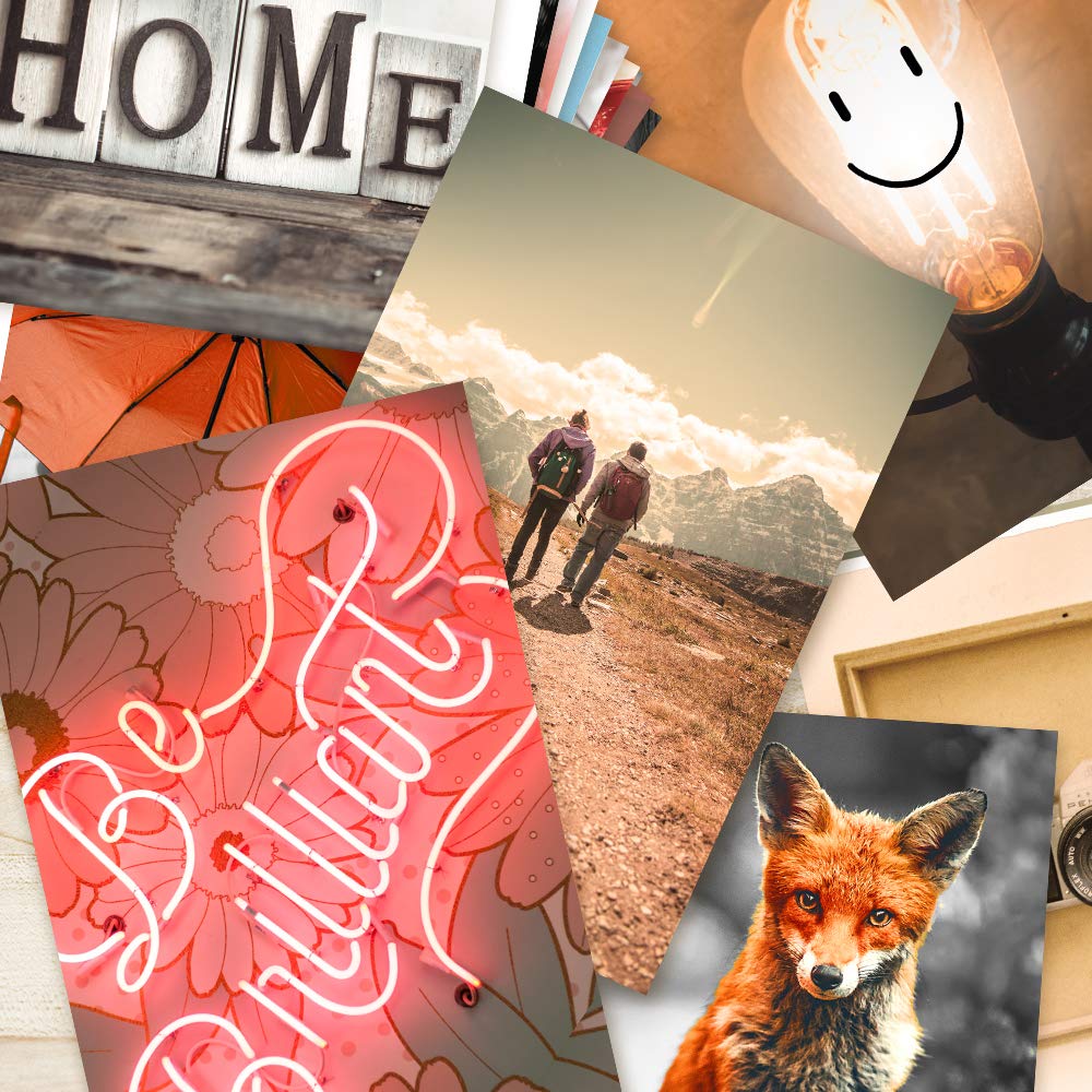 Buy Collage Kit 100 Photos for Wall Aesthetic Wall Collage Kit