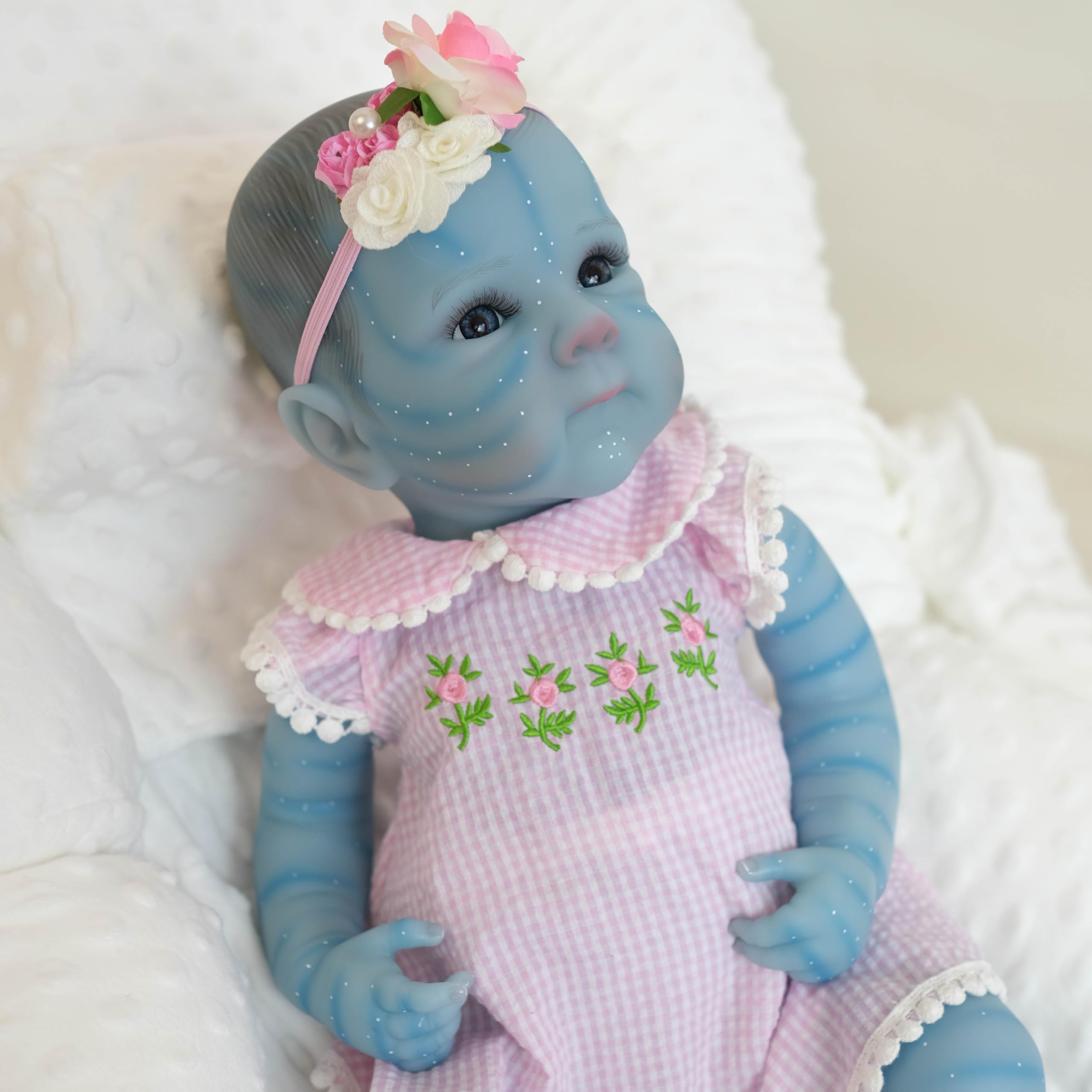 cosheng Bambole realistiche da 45,7 cm con Bettie Avatar, realistiche e realistiche, in morbido silicone, idea regalo per compleanno