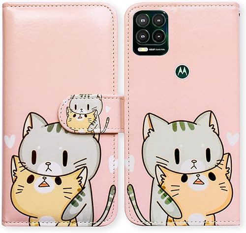 Bcov Funda para Moto G Stylus 5G (no compatible con G Stylus 4G), funda de piel con tapa y ranura para tarjeta y soporte para Motorola Moto G Stylus