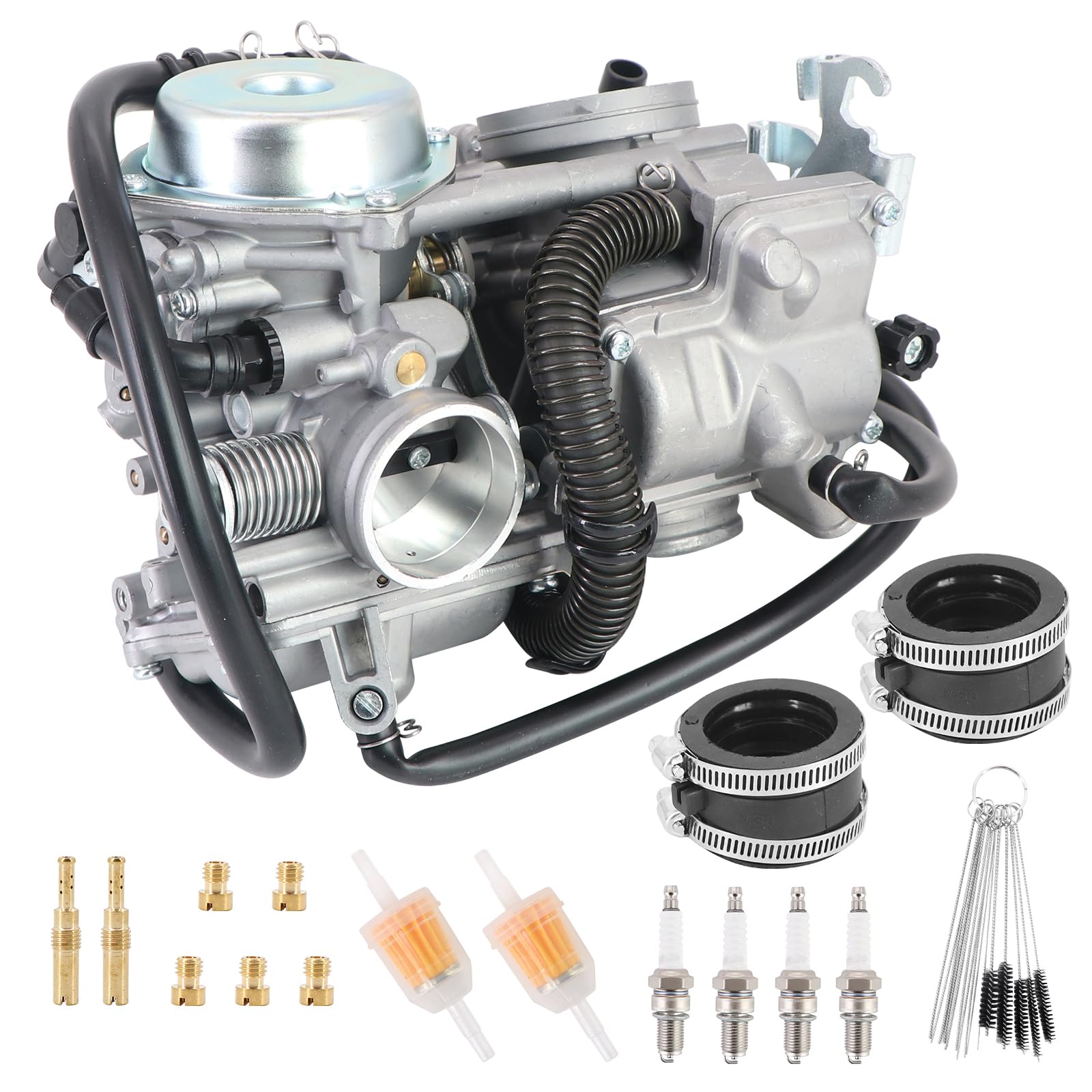 Kipa Carburetor for Shadow VLX 600 VT600C VT600CD Deluxe 1988-1998 16100-MR1-673 with Intake manifold