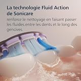 Philips Sonicare AdvancedClean Limited Edition Electric Toothbrush - Smart Screen, Pressure Sensor, Brush Head Replacement, 5 Brushing Modes and SmarTimer, Pink, Model HX3792/12 - 2