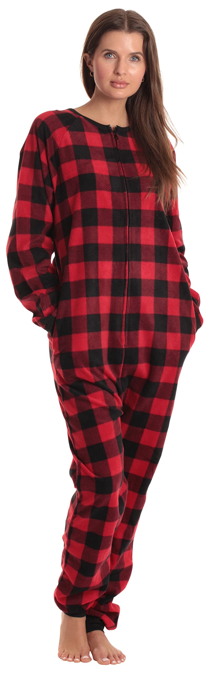 just love Printed Flannel Adult Onesie/Pajamas-picture-14