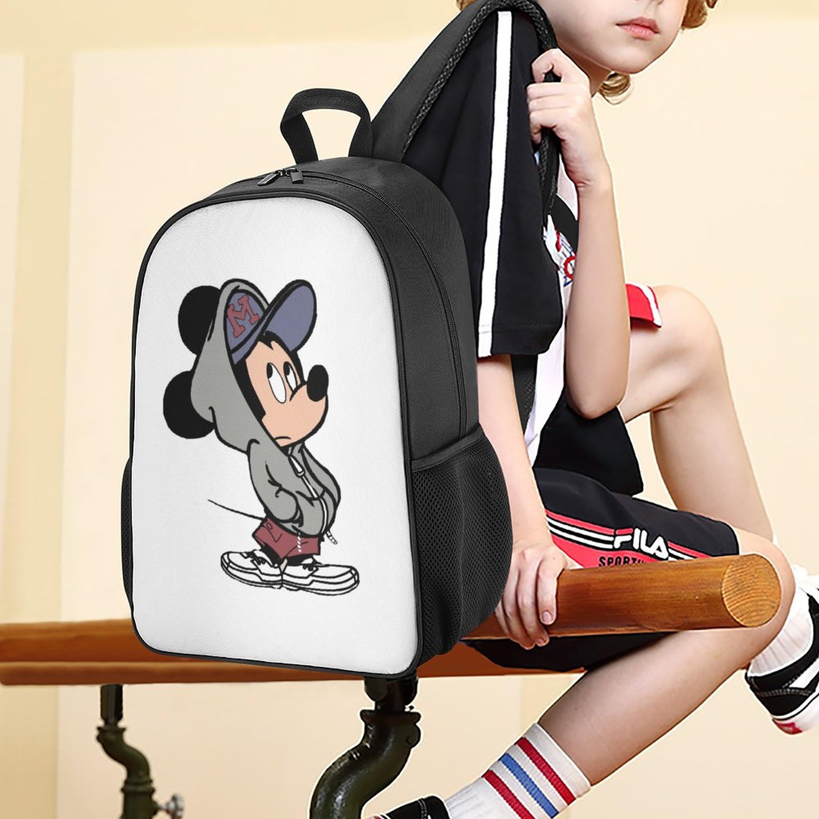 Amazon.co.jp: ミッキーマウスリュック キッズ バックパック 子供用 