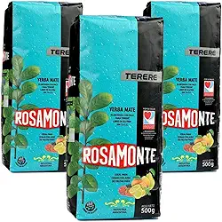 Kit 3 Erva Mate Argentina Rosamonte Tereré 500g