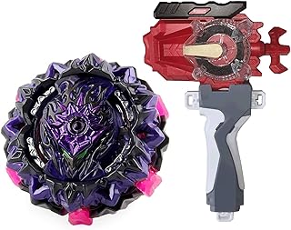 Bey Battling Top Burst Gyro Toy Set, Gyro Burst Spinning Top Set, 4D Fusion Model Metal Masters Speed Battling Top with Launcher, Gift for Children, Teenagers and Adults