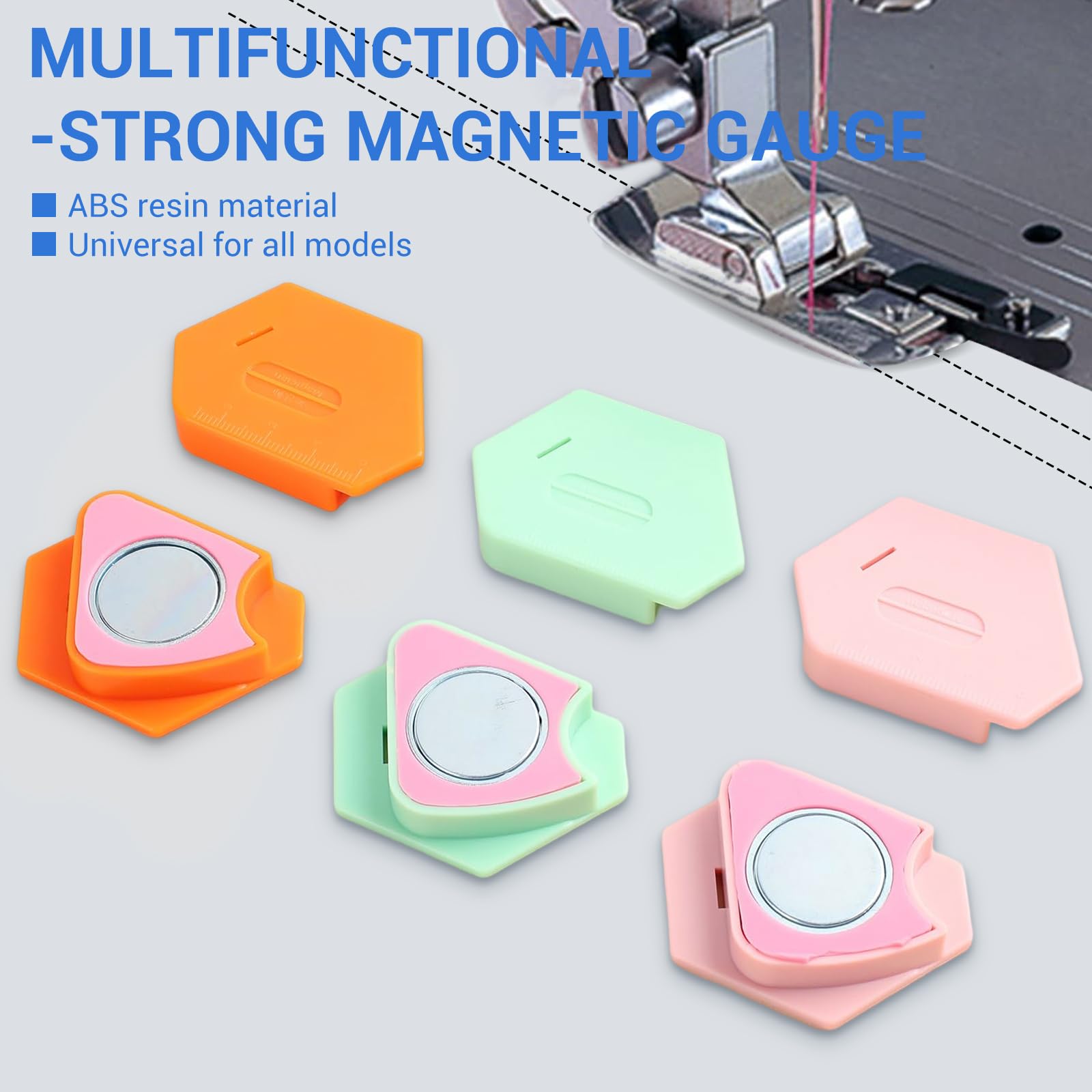 Kaufe 7Pcs Magnetische Nahtführung Nähmaschine Führung Magnete