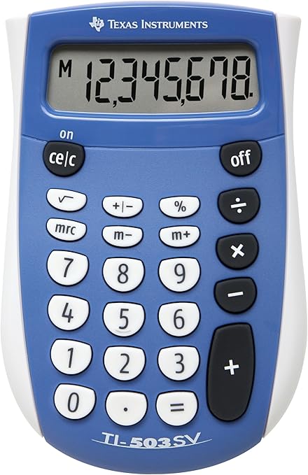 Dollar Begins Day at R$ 4.89 4 71OgeC0 3ML. AC SY679 Texas Instruments TI-503 SV Standard Function Calculator