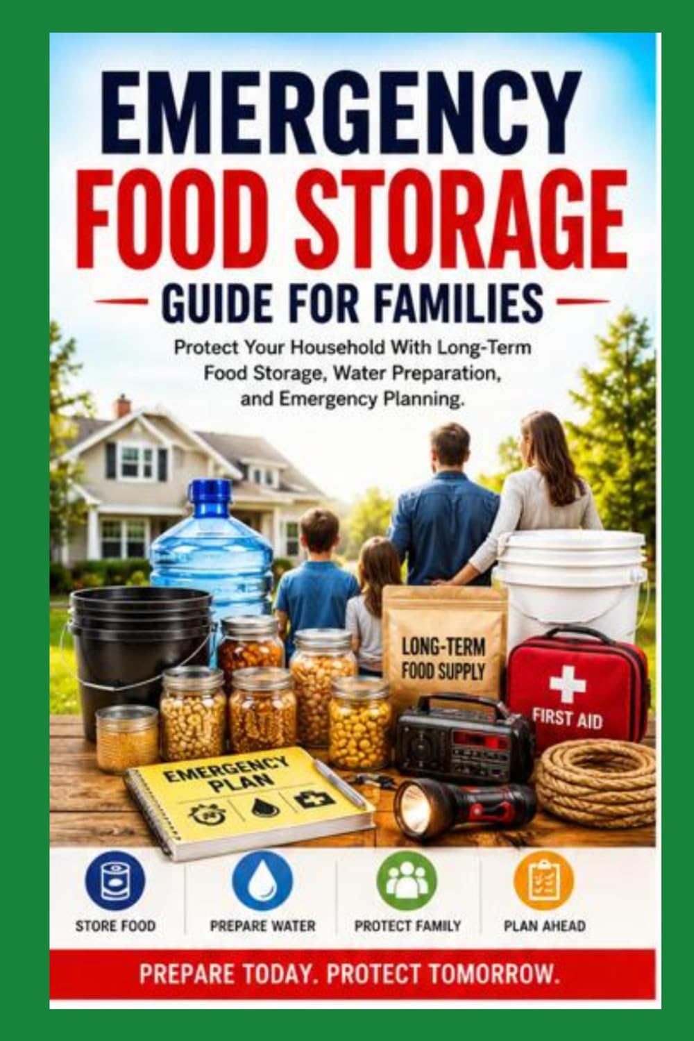 Emergency Food Storage Guide for Families: Protect Your Household With Long-Term Food Storage, Water Preparation, and Emergency Planning