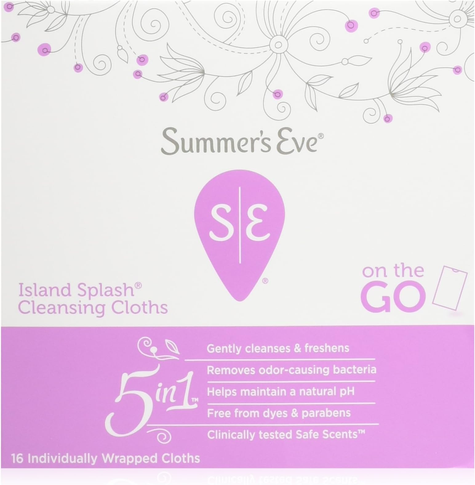 Cleansing Cloths 16 Count Island Splash (2 Pack)