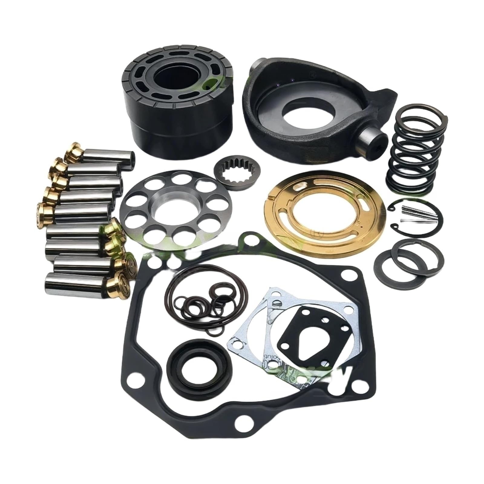Qhdyfbn One Color 6E-5965 D4h Hydraulic Pump Assembly For Piston Repair