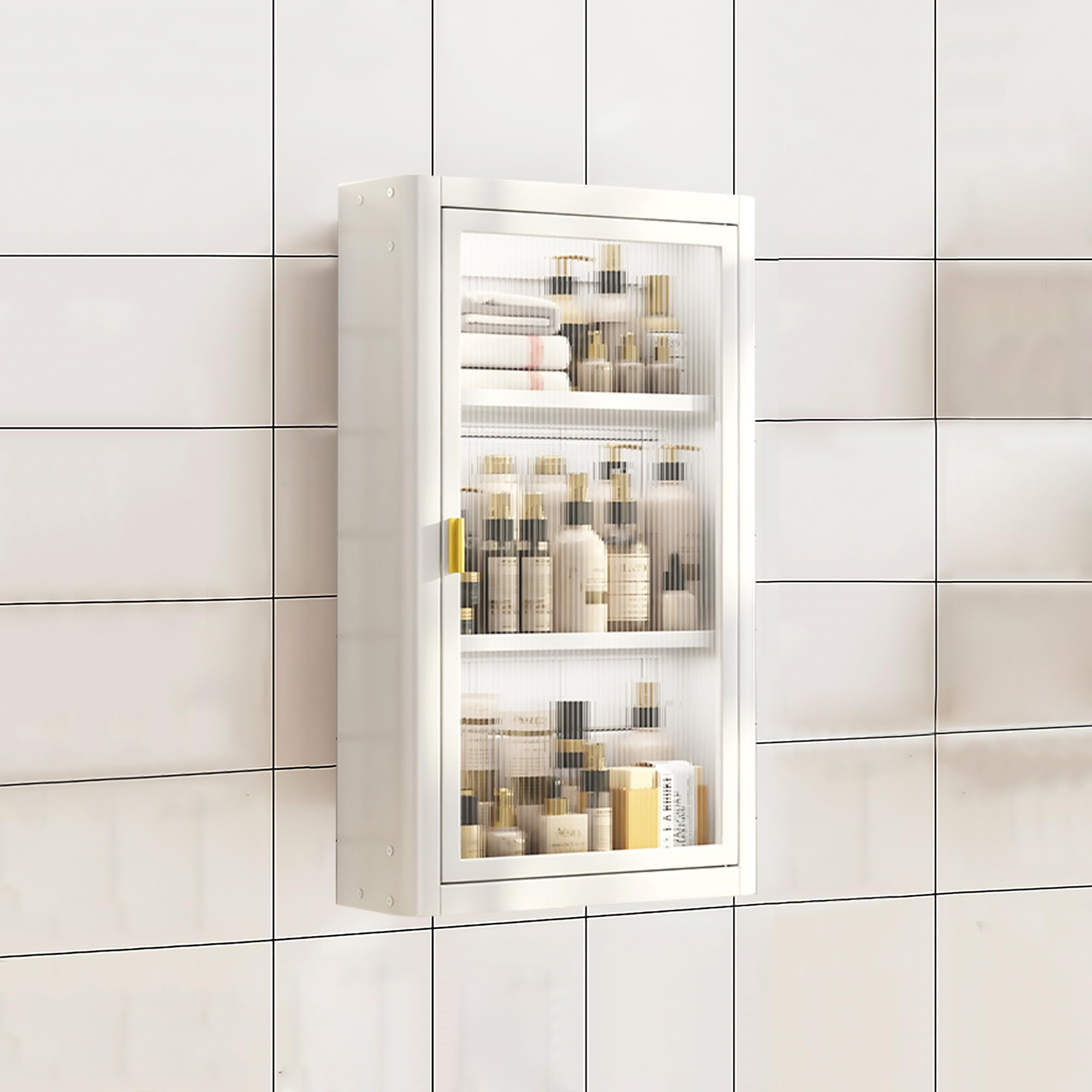 Botiquines for baño, armario baño pared, botiquín for colocar sobre el inodoro, organizadores y almacenamiento for el baño, botiquín de pared for baño, botiquín colgante for baño, cocina(Wit,40x14x71c