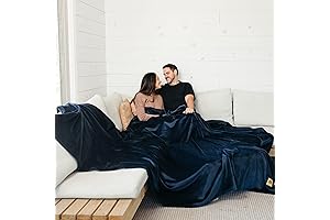 The Biggest Blanket in the World: Big Blanket Co Original Stretch Navy